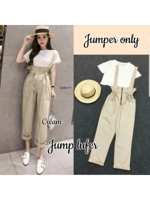Baju Korea Jumper Lufer Hn Cream