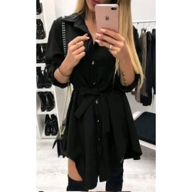 Baju Korea Drs Helenro Black