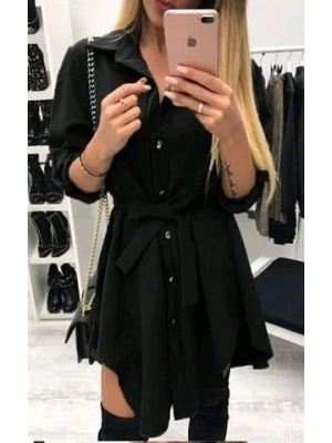 Baju Korea Drs Helenro Black