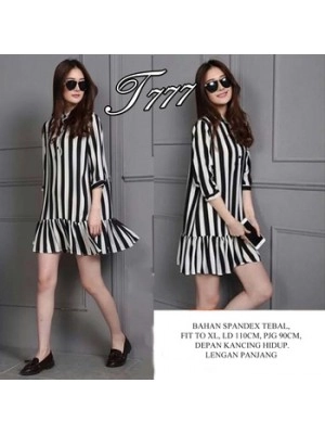 Baju Wanita Drs Nirvana To Stripe