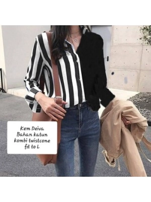 Baju Wanita Kmj Deiva Ms Hitam