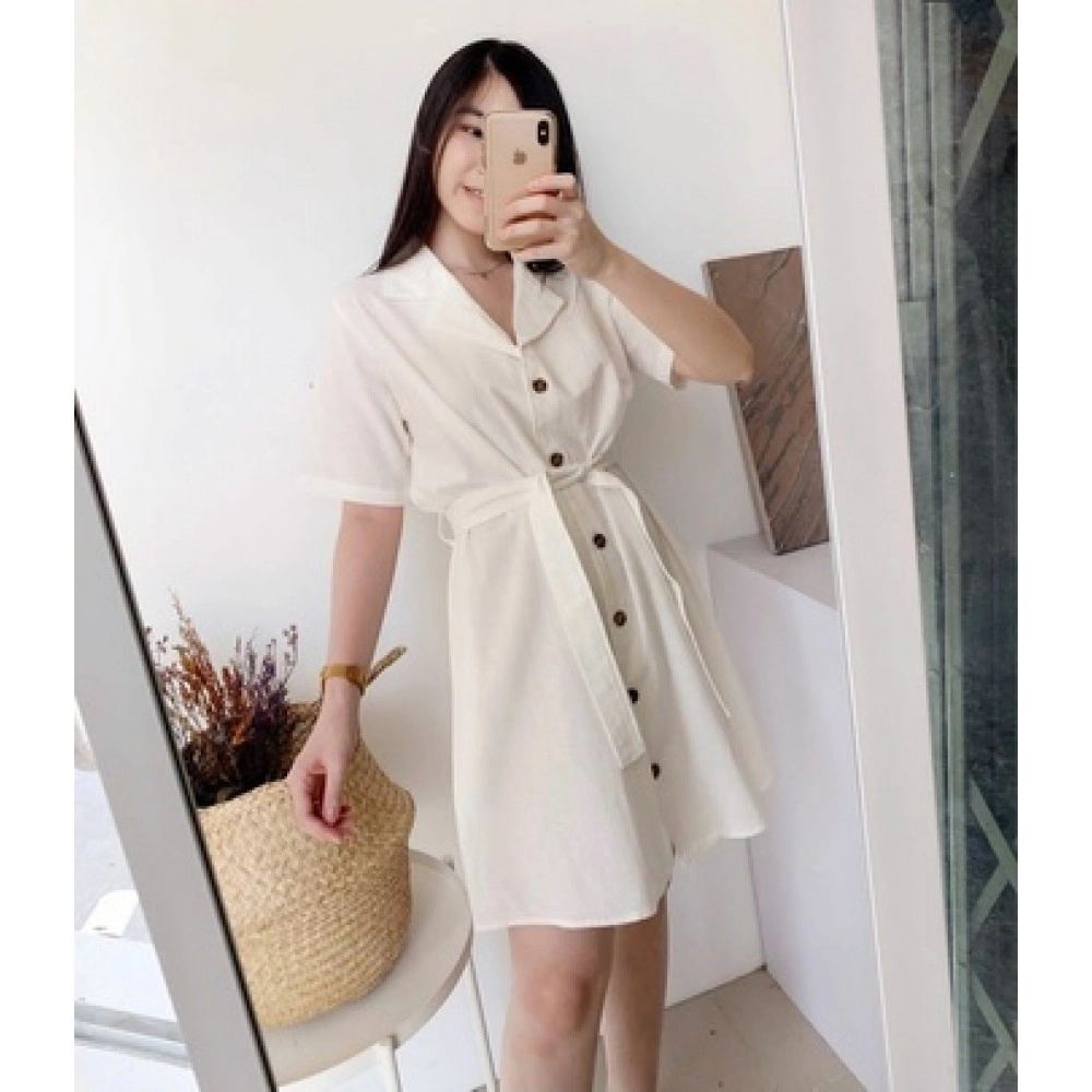 Baju Wanita Drs Livio Hs Putih