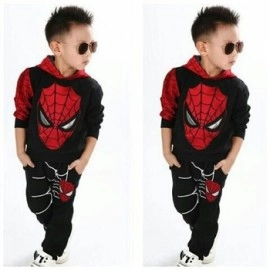 Baju Anak Kd St Spykid Vb Hitam