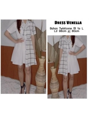 Baju Wanita Drs Venella Ms Putih