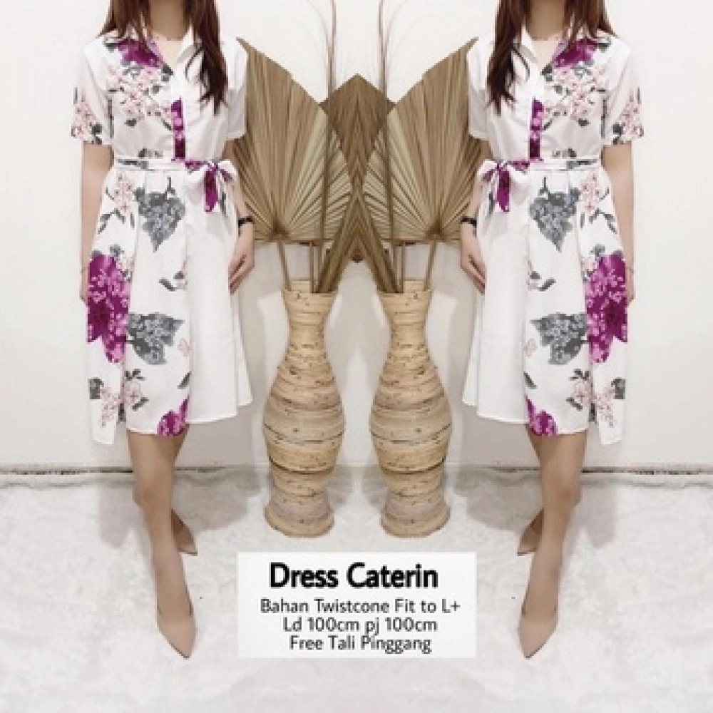 Baju Wanita Drs Caterin Ms Putih