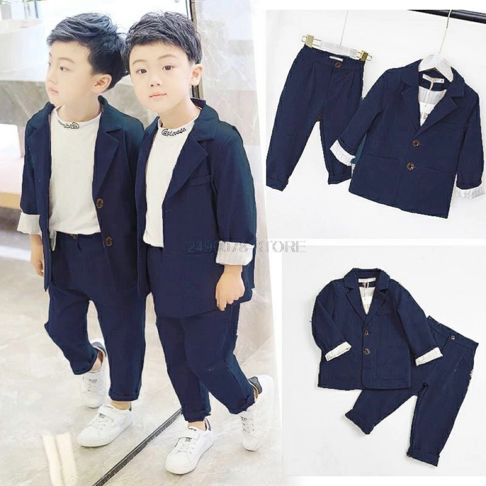 Baju Anak Kd St Go Boy Ks Navy