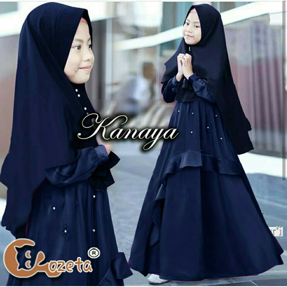 Baju Anak Kd Hj Kanaya Navy Baju Anak Kd Hj Kanaya Navy