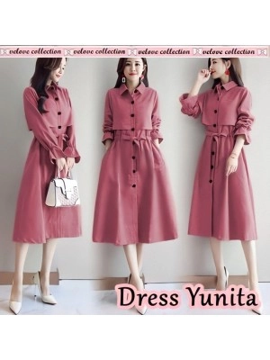 Baju Korea Drs Yunita V Dusty
