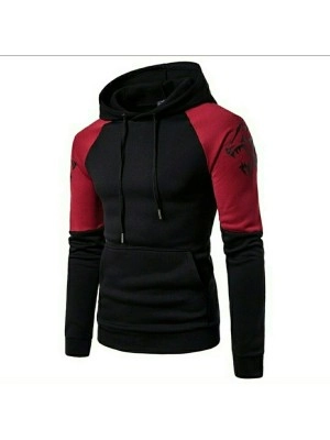 Baju Pria Sw Hoodie Srigala Ro Maroon