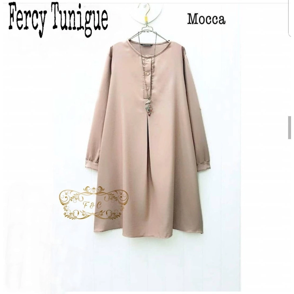 Baju Korea Tunik Fercy Ff Coksu