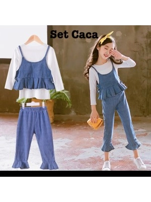 Baju Anak Kd St Caca Ks Set 3In1
