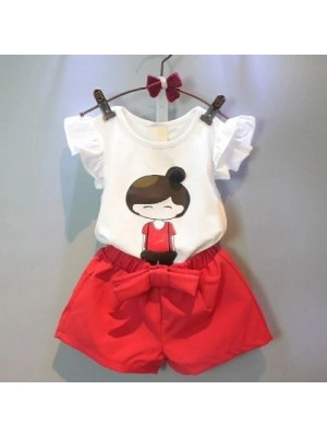 Baju Anak Kd St Inoko Merah