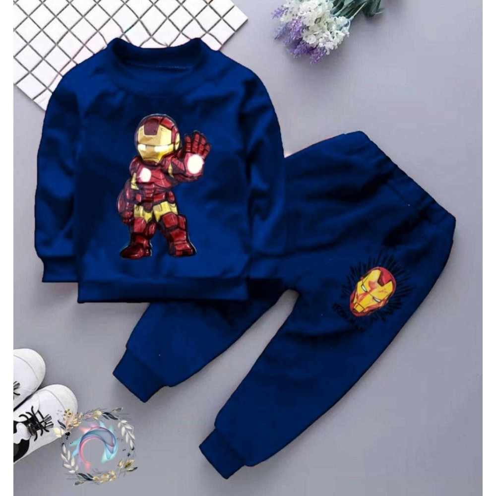 Baju Anak Kd St Ironman Led Jk Navy