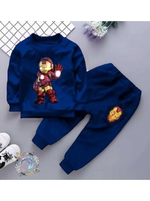 Baju Anak Kd St Ironman Led Jk Navy