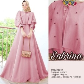 Baju Korea Hj Maxi Sabrimotek Us Dusty