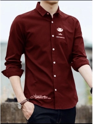 Baju Pria Kmj Man Vero Pp Maroon