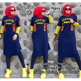 Baju Korea Tunik Sebarra Us Navy