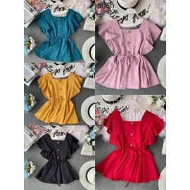 Baju Korea Blouse Marisa Hs