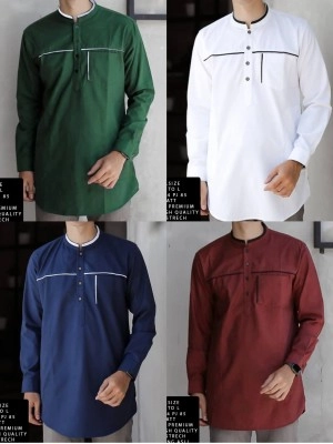 Baju Pria Koko Man Ghazi On