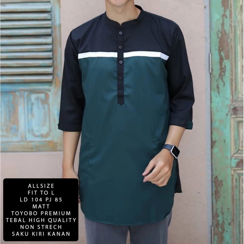 Baju Pria Koko Man Thony On Toska