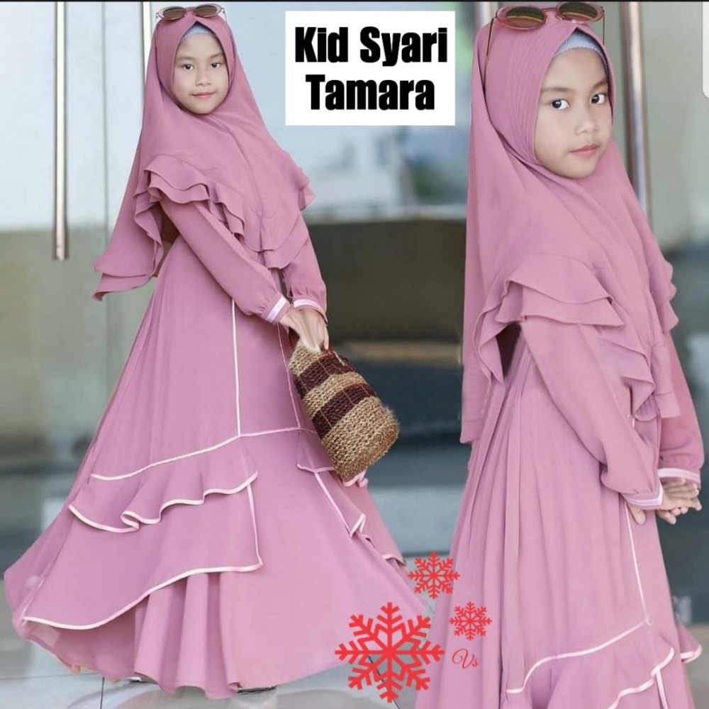 Baju Anak Kd Hj Syari Tamara Vs Dusty Baju Anak Kd Hj Syari Tamara Vs Dusty