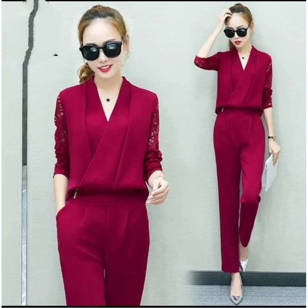 Baju Korea St Monicaro Red