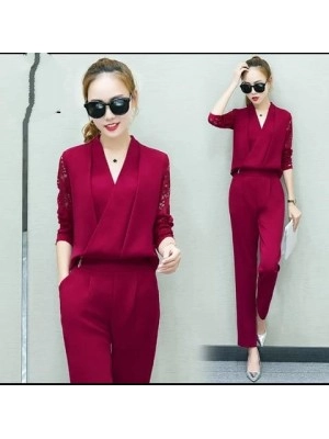 Baju Korea St Monicaro Red