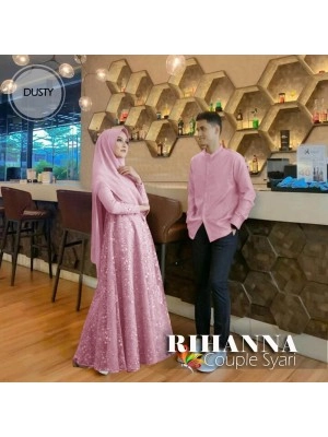 Baju Couple Cp Syari Rihanna Jc Dusty