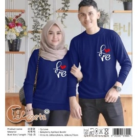 Baju Couple Cp Xolilove X Navy