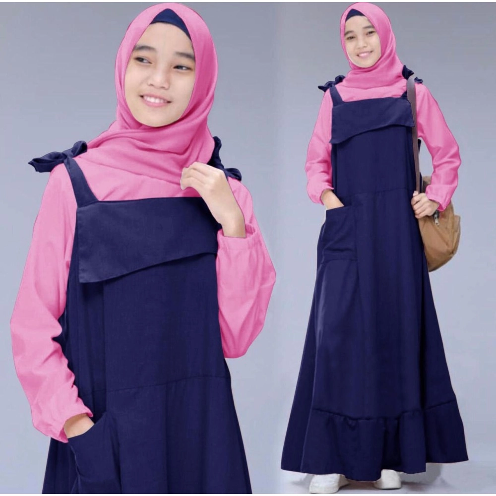 Baju Korea Hj Overall Froggy Fosi Navy Baju Korea Hj Overall Froggy Fosi Navy