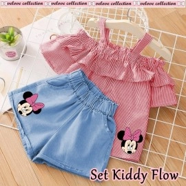 Baju Anak Kd St Kiddy Flow Vl Merah