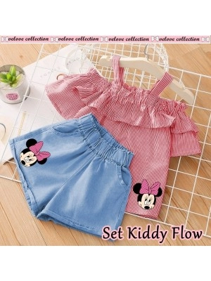 Baju Anak Kd St Kiddy Flow Vl Merah
