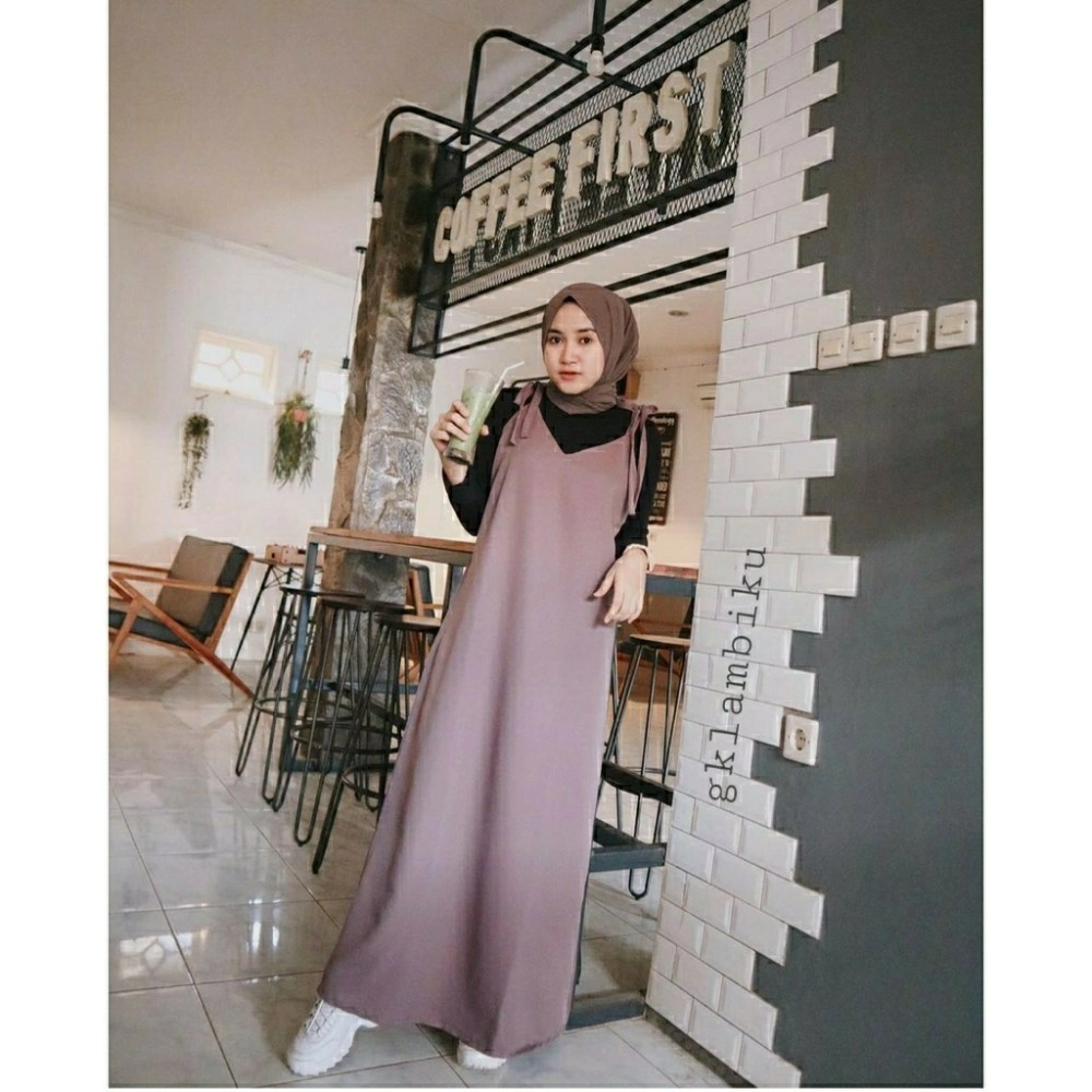 Baju Korea Overall Amber Go Lavender Baju Korea Overall Amber Go Lavender