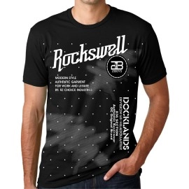 Baju Pria Top Man Rockswel Ck3 Cs Hitam