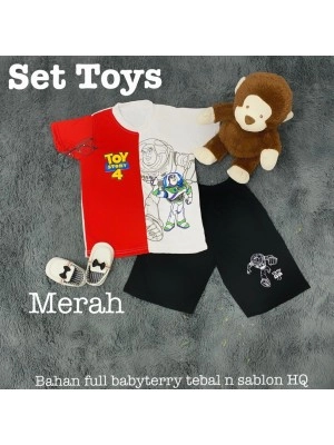Baju Anak Kd St Toys Ks Merah