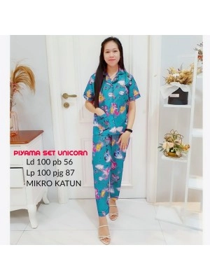 Baju Korea St Piyama Unicorn Ga Toska