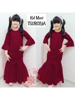 Baju Anak Kd Maxi Tsuroiya Vs Maroon