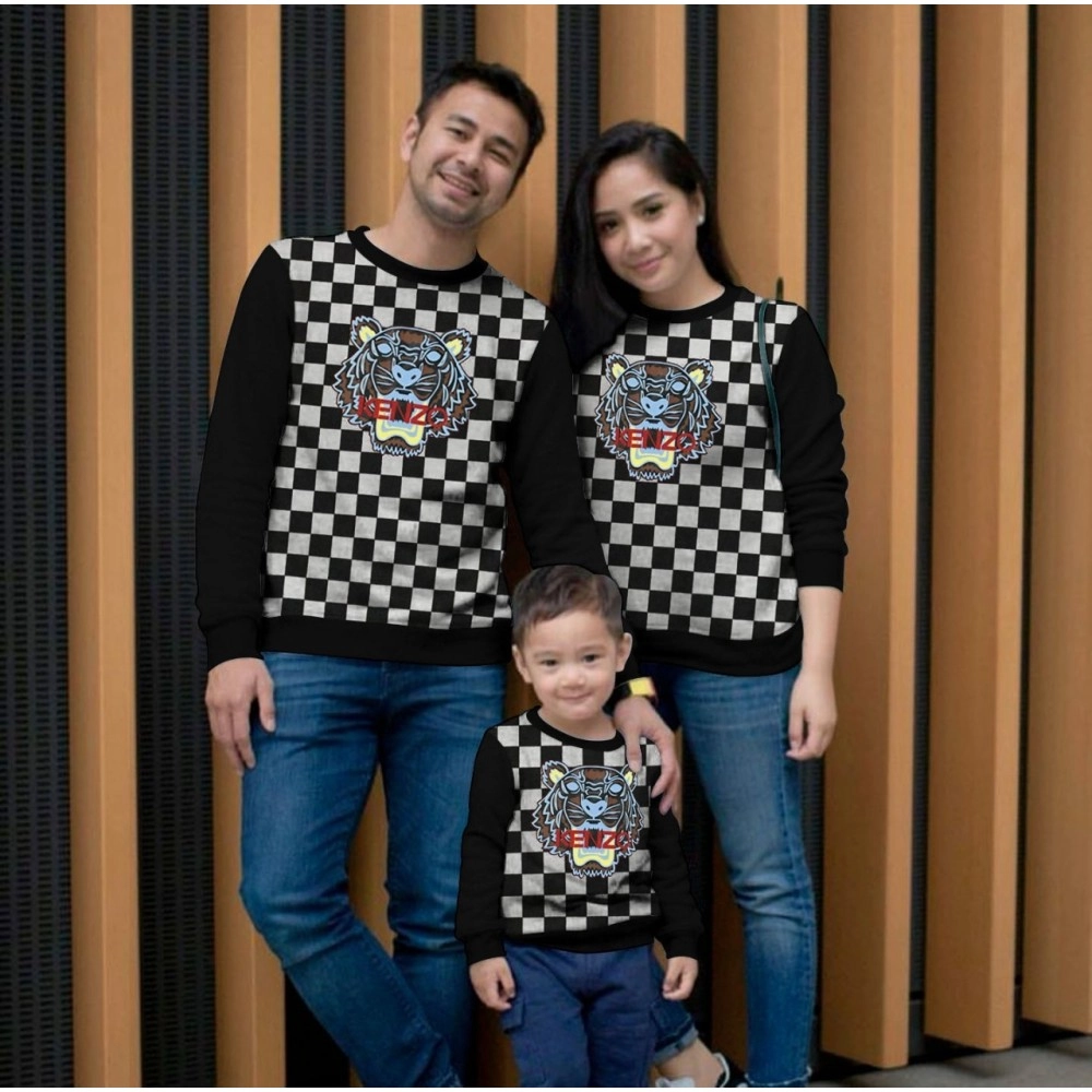 Baju Couple Cp Fam Ff Catur Hitam