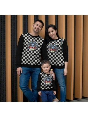 Baju Couple Cp Fam Ff Catur Hitam