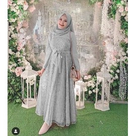 Baju Wanita Hj Maxi Jelita Ra Abu