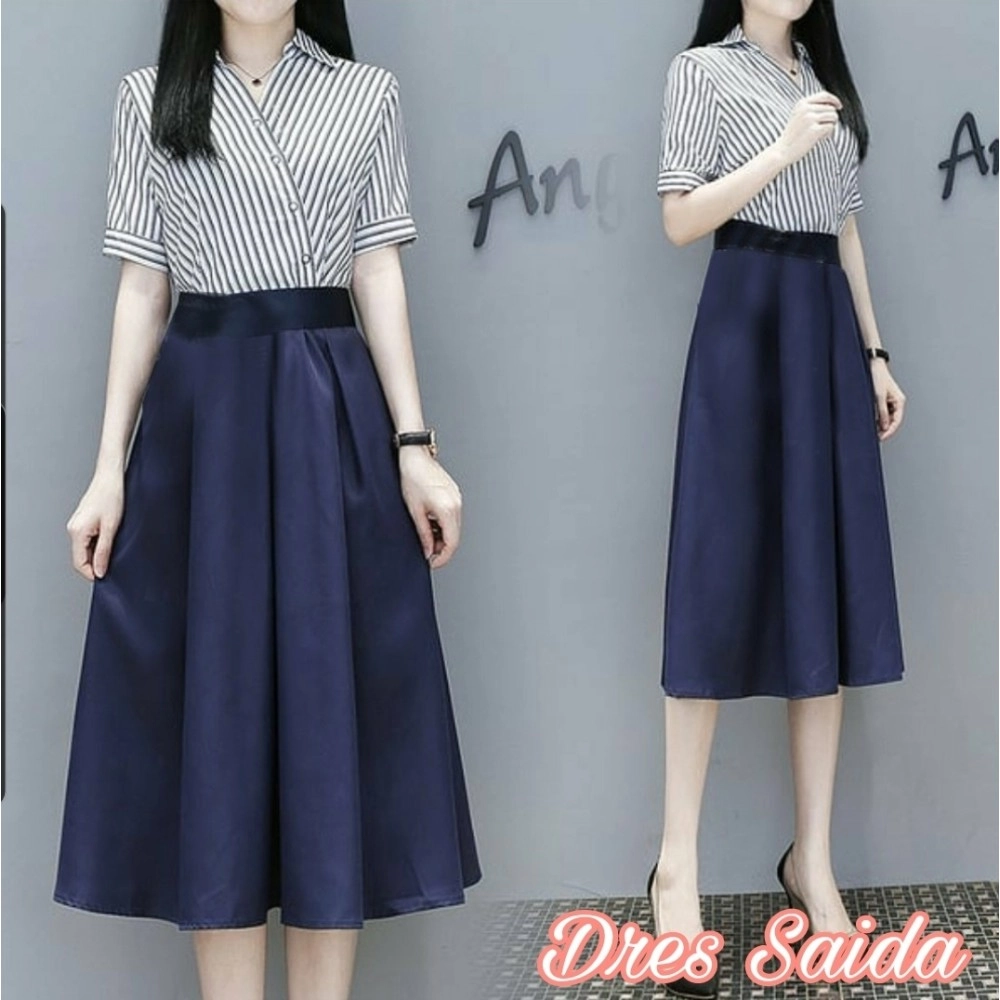 Baju Wanita Drs Saida Hn Navy