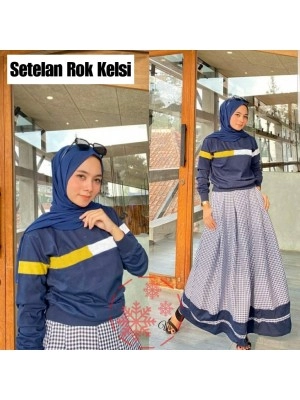Baju Wanita St Kelsi Vs Navy
