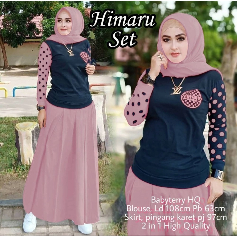 Baju Korea St Himaru Rok Ra Dusty