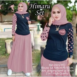 Baju Korea St Himaru Rok Ra Dusty