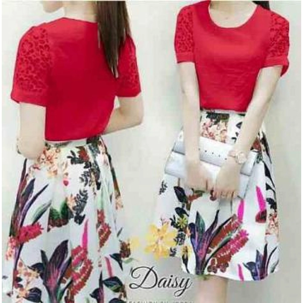 Baju Korea Drs Forrest Ch Red