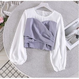 Baju Korea Blouse Kiora Oz Abu