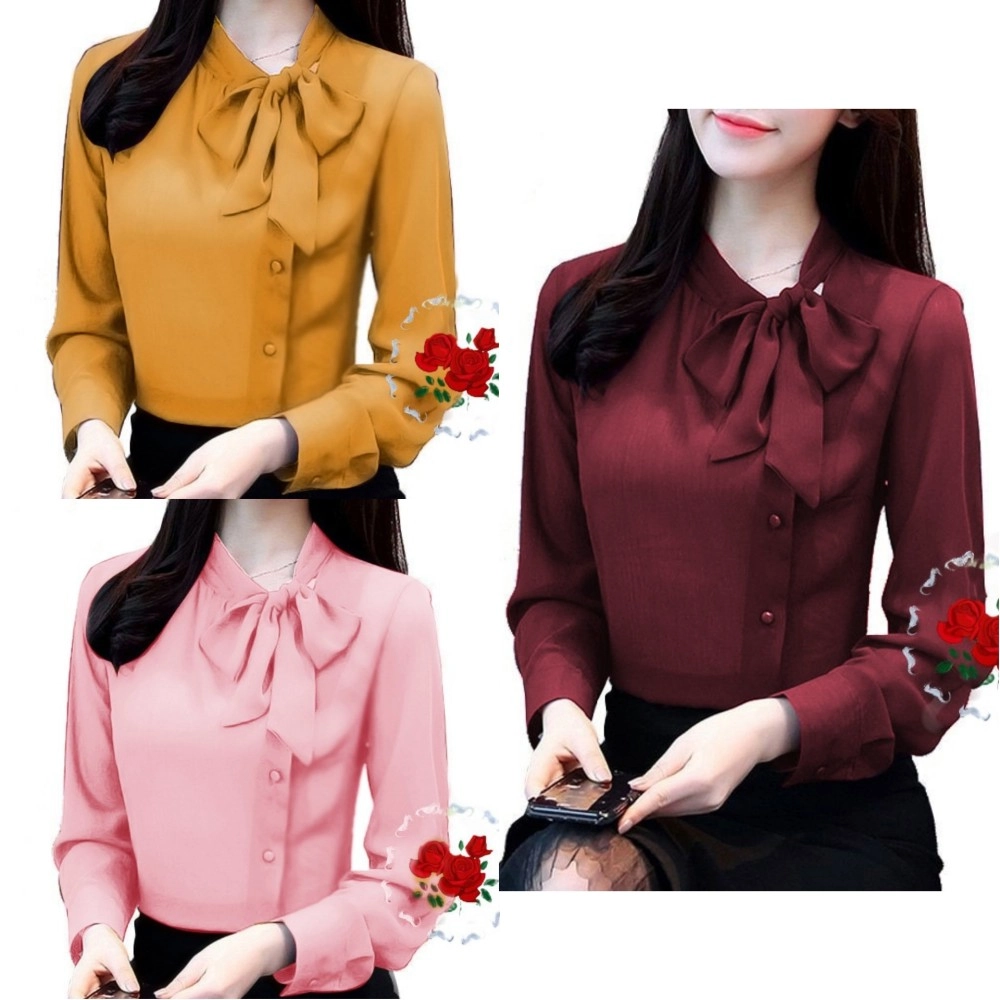 Baju Korea Blouse Clarra Ij