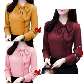 Baju Korea Blouse Clarra Ij