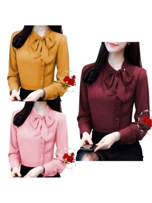 Baju Korea Blouse Clarra Ij