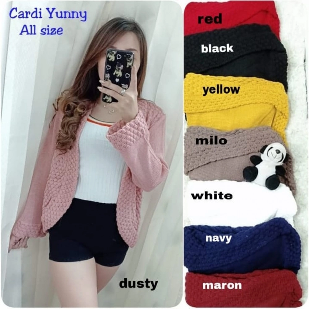 Baju Korea Cardi Yunnyro